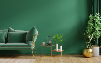 Gorgeous Green Accent Wall Colours Houses in Calgary